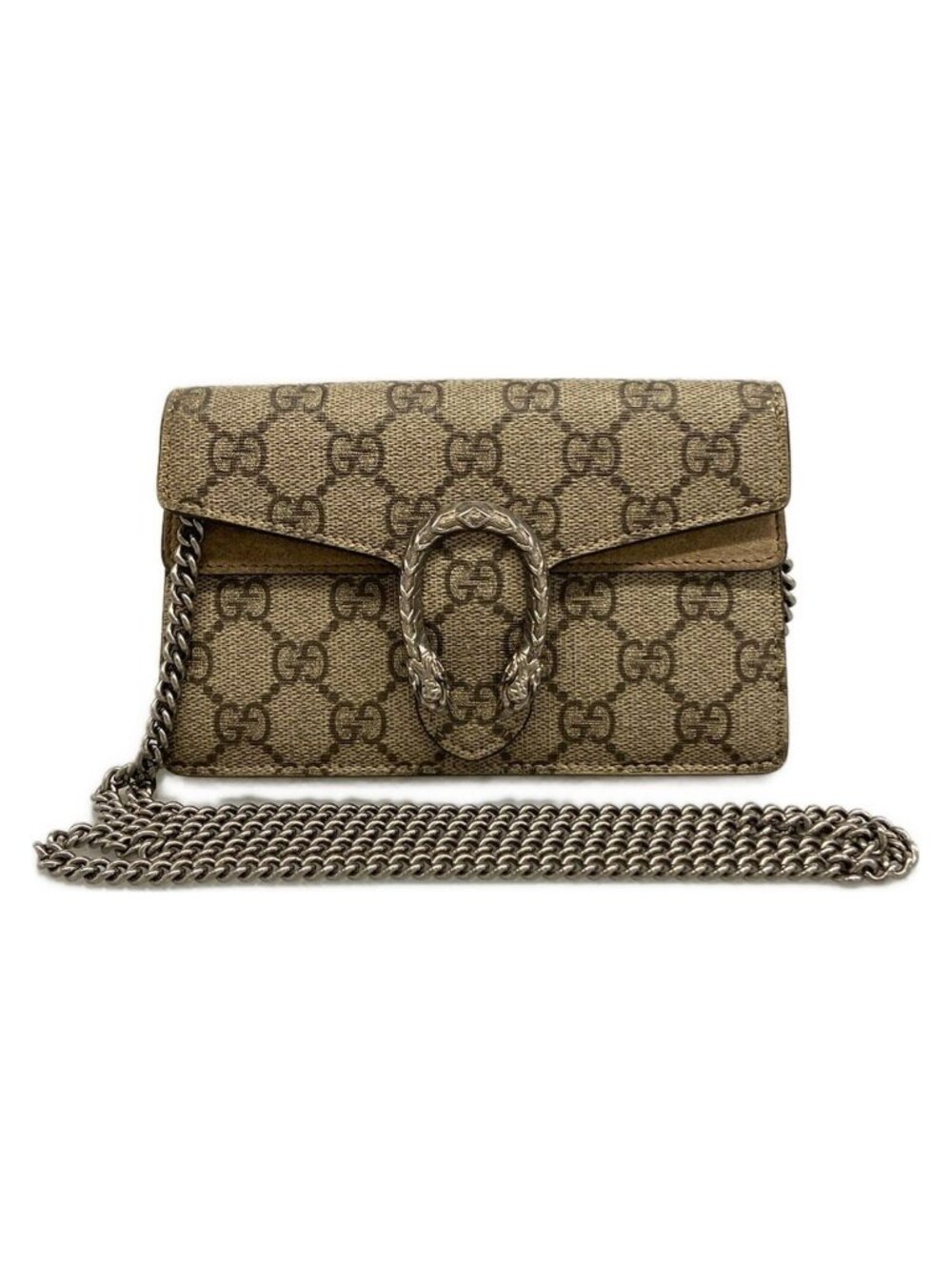 Gucci Shoulder Bag Dionysus Brown Dark Chain